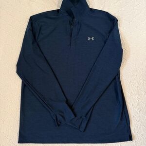 Under Armour Navy Quarter-Zip Pullover